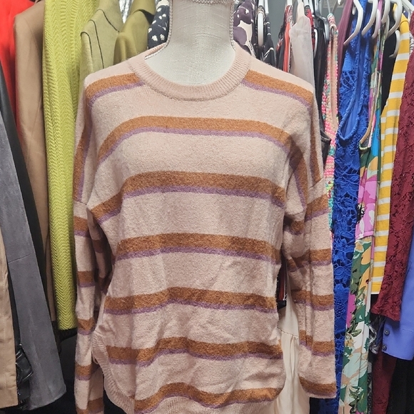 《 Madewell 》Striped Westlake Pullover - Picture 2 of 7